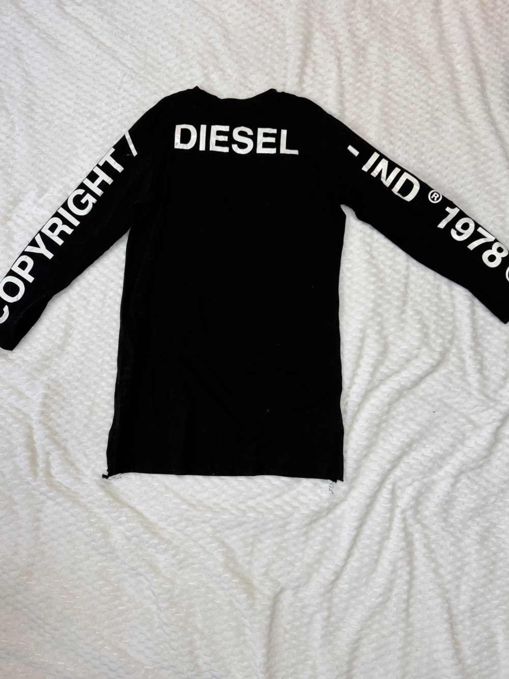 Kids Black Graphic Sleeve Bottoms - Brand Unknown